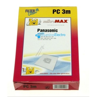 Bolsas aspirador Panasonic MCE973