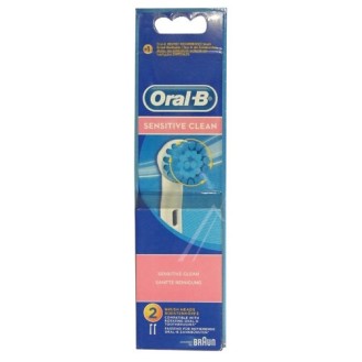 Repuesto cepillo dental Braun Oral B Sensitive Clean 2 pack
