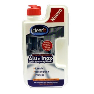 Crema limpiadora Inox y Aluminio 250 ml