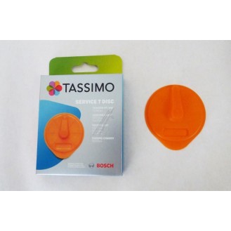 Disco de limpieza naranja T-Disc para cafetera Bosch Tassimo 