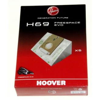 Bolsas H69 para aspirador Hoover Freespace Evo