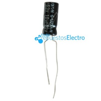 Condensador electrolítico radial 10uf-63v