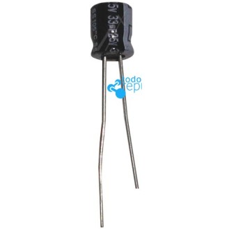 Condensador electrolítico mini radial 33UF-25V