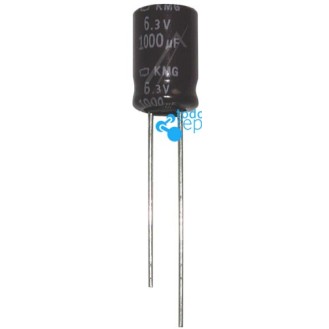 Condensador electrolítico radial 1000UF-6.3V
