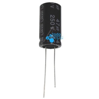 Condensador electrolítico radial 47UF-250V