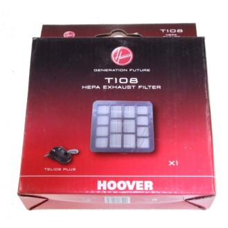 Filtro hepa T108 para aspirador Hoover Telios Plus