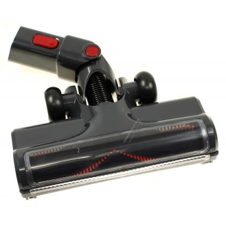 Cepillo eléctrico gris y rojo para aspirador Rowenta X-PERT 