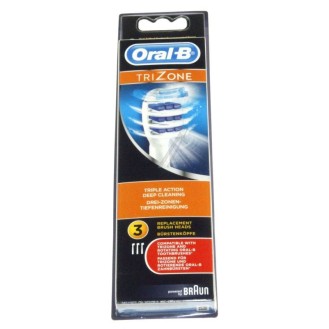 Cabezales para cepillo dental eléctrico Braun Oral B TriZone 